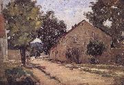 Camille Pissarro Marley Road to Hong Kong oil painting